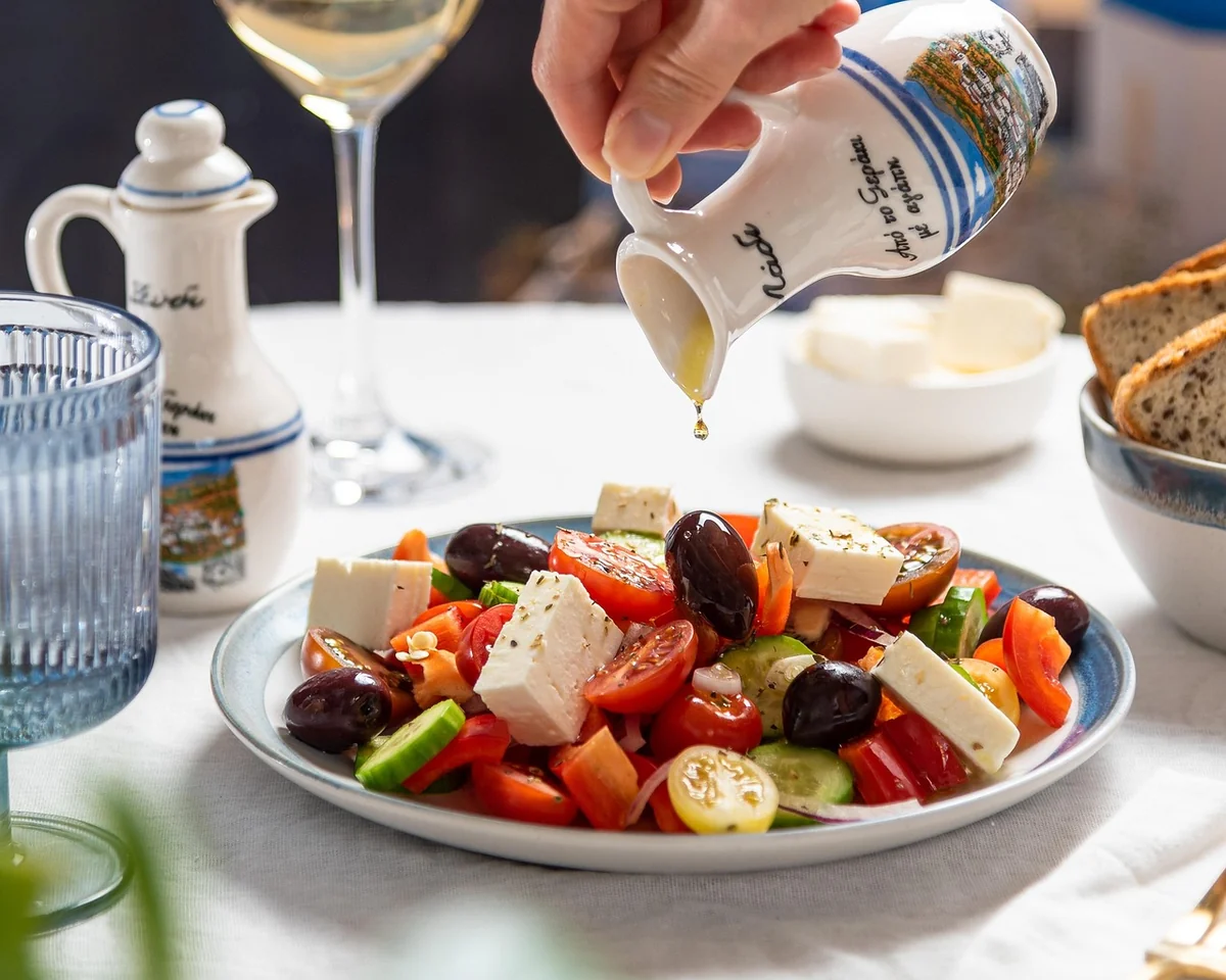 La charnière : équilibrer légumes et fromage frais